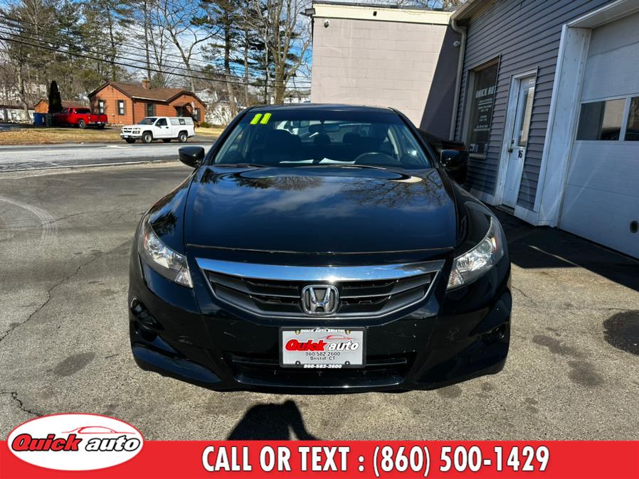 2011 Honda Accord Cpe 2dr V6 Man EX-L w/Navi, available for sale in Bristol, Connecticut | Quick Auto LLC. Bristol, Connecticut 2011 Honda Accord Cpe 2dr V6 Man EX-L w/Navi, available for sale in Bristol, Connecticut | Quick Auto LLC. Bristol, Connecticut