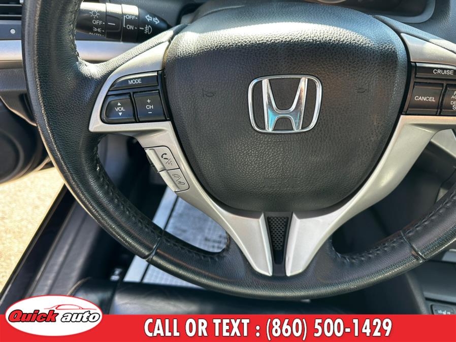 2011 Honda Accord Cpe 2dr V6 Man EX-L w/Navi, available for sale in Bristol, Connecticut | Quick Auto LLC. Bristol, Connecticut 2011 Honda Accord Cpe 2dr V6 Man EX-L w/Navi, available for sale in Bristol, Connecticut | Quick Auto LLC. Bristol, Connecticut