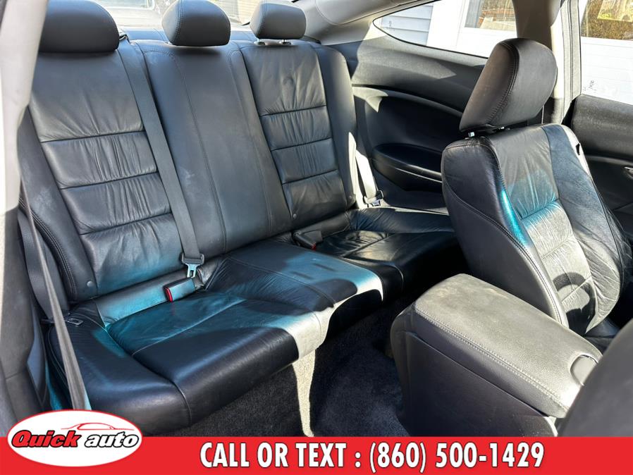 2011 Honda Accord Cpe 2dr V6 Man EX-L w/Navi, available for sale in Bristol, Connecticut | Quick Auto LLC. Bristol, Connecticut 2011 Honda Accord Cpe 2dr V6 Man EX-L w/Navi, available for sale in Bristol, Connecticut | Quick Auto LLC. Bristol, Connecticut