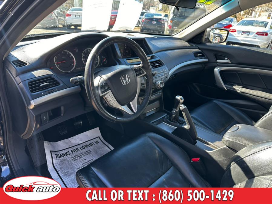 2011 Honda Accord Cpe 2dr V6 Man EX-L w/Navi, available for sale in Bristol, Connecticut | Quick Auto LLC. Bristol, Connecticut 2011 Honda Accord Cpe 2dr V6 Man EX-L w/Navi, available for sale in Bristol, Connecticut | Quick Auto LLC. Bristol, Connecticut