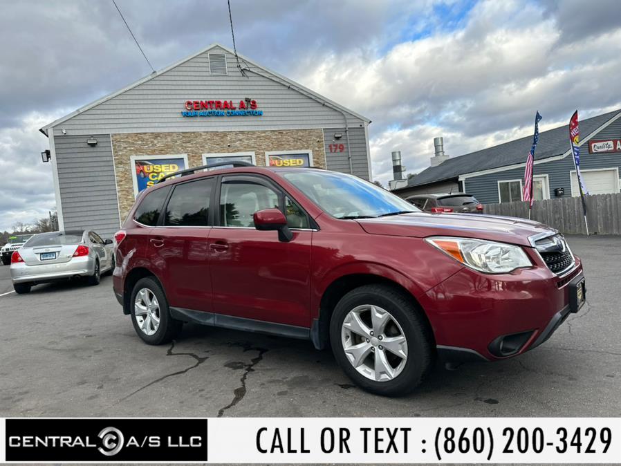 2015 Subaru Forester 4dr CVT 2.5i Limited PZEV, available for sale in East Windsor, Connecticut | Central A/S LLC. East Windsor, Connecticut 2015 Subaru Forester 4dr CVT 2.5i Limited PZEV, available for sale in East Windsor, Connecticut | Central A/S LLC. East Windsor, Connecticut