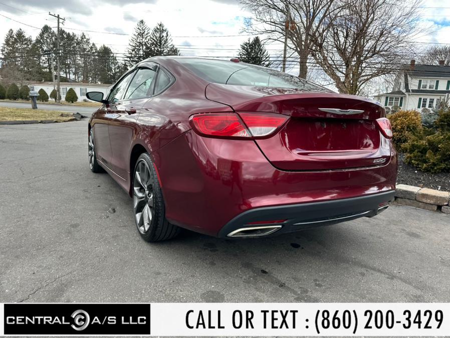 2015 Chrysler 200 4dr Sdn S FWD, available for sale in East Windsor, Connecticut | Central A/S LLC. East Windsor, Connecticut 2015 Chrysler 200 4dr Sdn S FWD, available for sale in East Windsor, Connecticut | Central A/S LLC. East Windsor, Connecticut