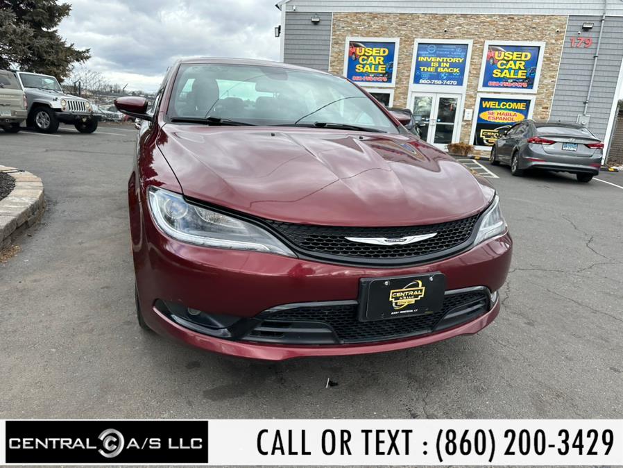 2015 Chrysler 200 4dr Sdn S FWD, available for sale in East Windsor, Connecticut | Central A/S LLC. East Windsor, Connecticut 2015 Chrysler 200 4dr Sdn S FWD, available for sale in East Windsor, Connecticut | Central A/S LLC. East Windsor, Connecticut
