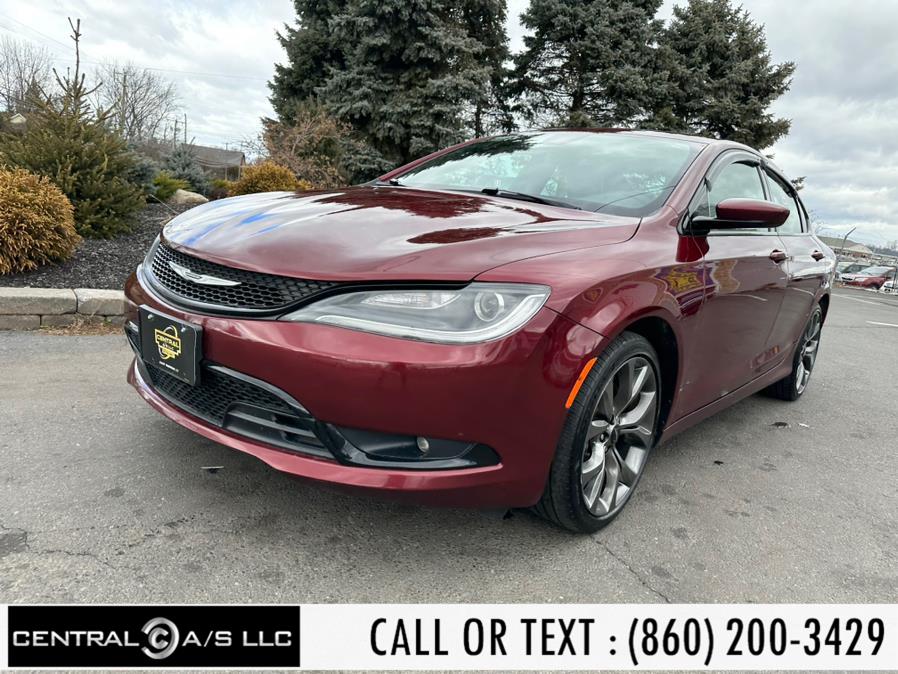 2015 Chrysler 200 4dr Sdn S FWD, available for sale in East Windsor, Connecticut | Central A/S LLC. East Windsor, Connecticut 2015 Chrysler 200 4dr Sdn S FWD, available for sale in East Windsor, Connecticut | Central A/S LLC. East Windsor, Connecticut