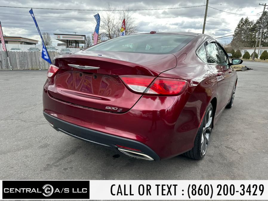 2015 Chrysler 200 4dr Sdn S FWD, available for sale in East Windsor, Connecticut | Central A/S LLC. East Windsor, Connecticut 2015 Chrysler 200 4dr Sdn S FWD, available for sale in East Windsor, Connecticut | Central A/S LLC. East Windsor, Connecticut