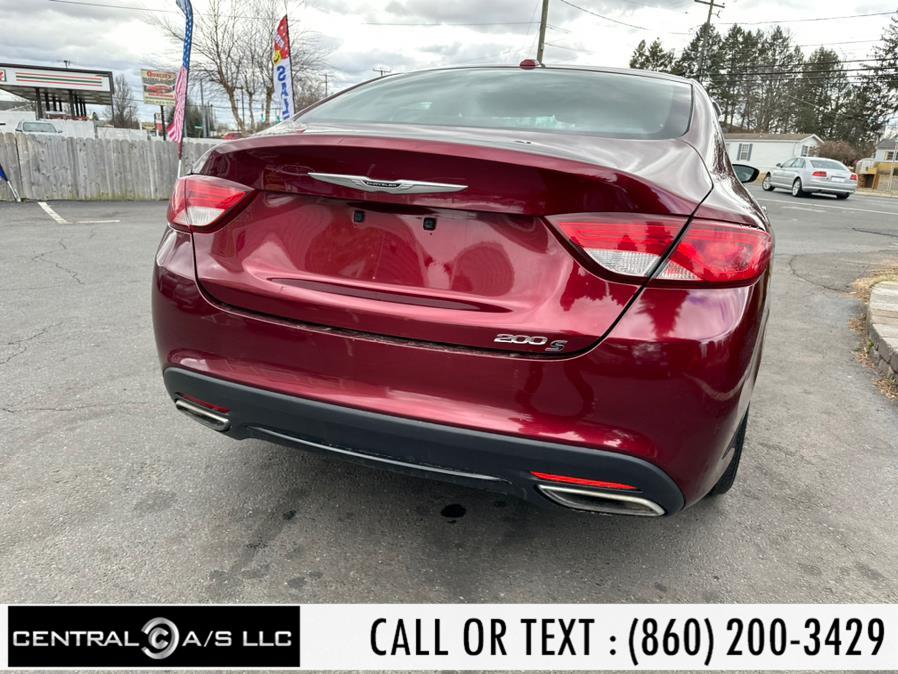 2015 Chrysler 200 4dr Sdn S FWD, available for sale in East Windsor, Connecticut | Central A/S LLC. East Windsor, Connecticut 2015 Chrysler 200 4dr Sdn S FWD, available for sale in East Windsor, Connecticut | Central A/S LLC. East Windsor, Connecticut