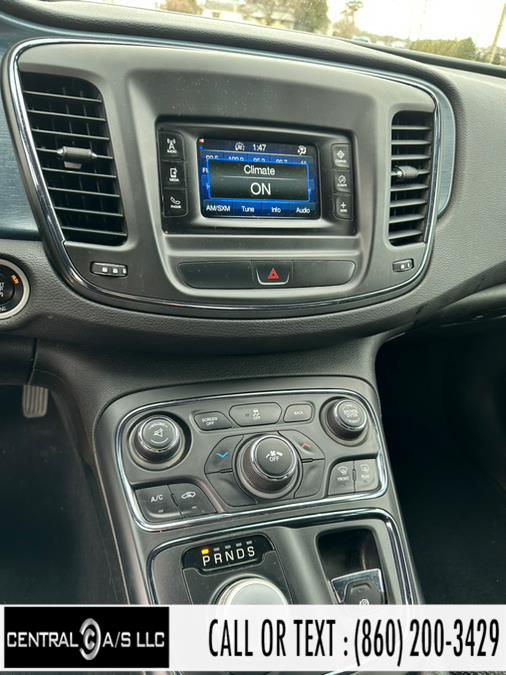 2015 Chrysler 200 4dr Sdn S FWD, available for sale in East Windsor, Connecticut | Central A/S LLC. East Windsor, Connecticut 2015 Chrysler 200 4dr Sdn S FWD, available for sale in East Windsor, Connecticut | Central A/S LLC. East Windsor, Connecticut