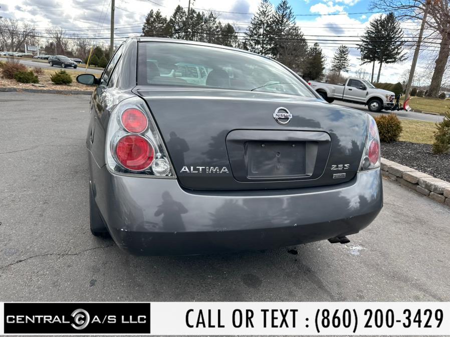 2006 Nissan Altima 4dr Sdn I4 Auto 2.5 S, available for sale in East Windsor, Connecticut | Central A/S LLC. East Windsor, Connecticut 2006 Nissan Altima 4dr Sdn I4 Auto 2.5 S, available for sale in East Windsor, Connecticut | Central A/S LLC. East Windsor, Connecticut