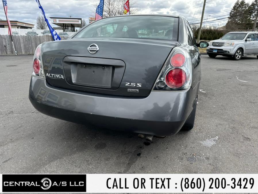 2006 Nissan Altima 4dr Sdn I4 Auto 2.5 S, available for sale in East Windsor, Connecticut | Central A/S LLC. East Windsor, Connecticut 2006 Nissan Altima 4dr Sdn I4 Auto 2.5 S, available for sale in East Windsor, Connecticut | Central A/S LLC. East Windsor, Connecticut