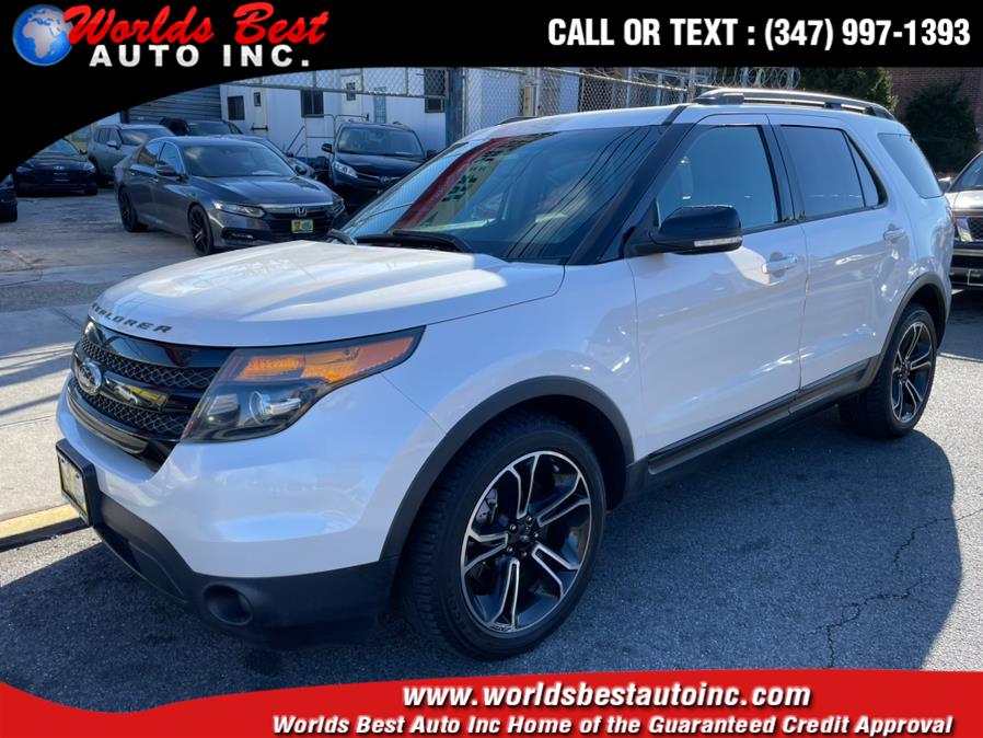 2015 Ford Explorer 4WD 4dr Sport, available for sale in Brooklyn, New York | Worlds Best Auto Inc. Brooklyn, New York