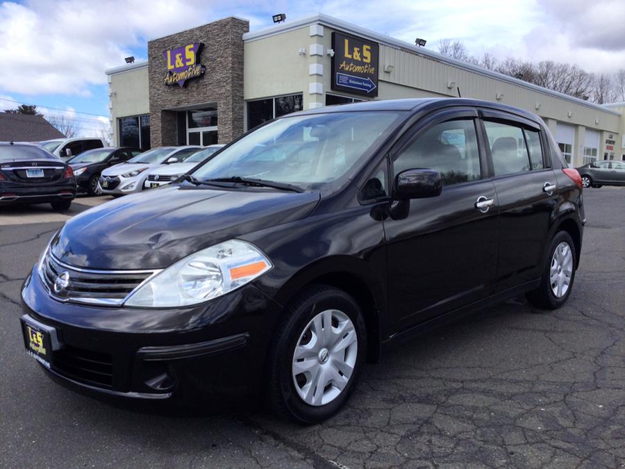 2011 Nissan Versa 5dr HB I4 Auto 1.8 S, available for sale in Plantsville, Connecticut | L&S Automotive LLC. Plantsville, Connecticut