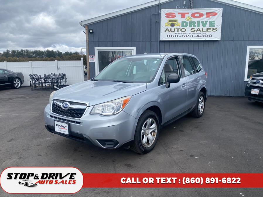 2014 Subaru Forester 4dr Auto 2.5i PZEV, available for sale in East Windsor, Connecticut | Stop & Drive Auto Sales. East Windsor, Connecticut