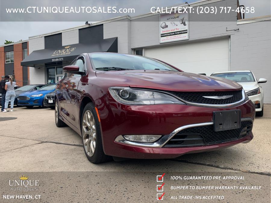 2016 Chrysler 200 4dr Sdn C AWD, available for sale in New Haven, Connecticut | Unique Auto Sales LLC. New Haven, Connecticut