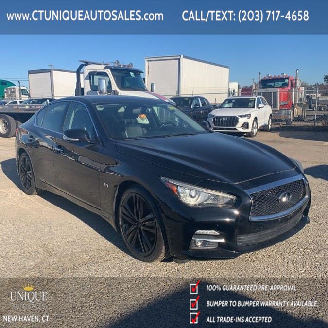 2017 INFINITI Q50 3.0t Premium AWD, available for sale in New Haven, Connecticut | Unique Auto Sales LLC. New Haven, Connecticut