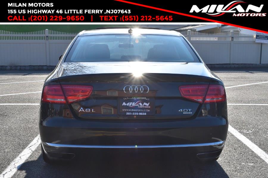 2014 Audi A8 L 4dr Sdn 4.0T, available for sale in Little Ferry , New Jersey | Milan Motors. Little Ferry , New Jersey 2014 Audi A8 L 4dr Sdn 4.0T, available for sale in Little Ferry , New Jersey | Milan Motors. Little Ferry , New Jersey