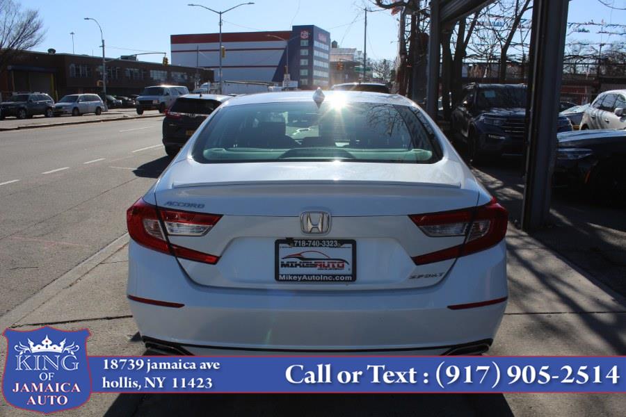 2020 Honda Accord Sedan Sport 1.5T CVT, available for sale in Hollis, New York | King of Jamaica Auto Inc. Hollis, New York 2020 Honda Accord Sedan Sport 1.5T CVT, available for sale in Hollis, New York | King of Jamaica Auto Inc. Hollis, New York