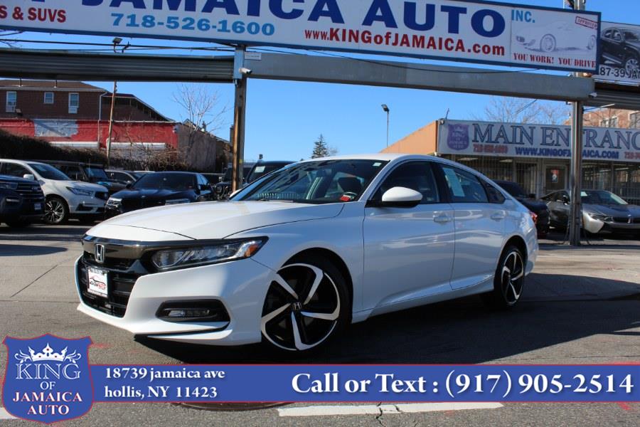 2020 Honda Accord Sedan Sport 1.5T CVT, available for sale in Hollis, New York | King of Jamaica Auto Inc. Hollis, New York 2020 Honda Accord Sedan Sport 1.5T CVT, available for sale in Hollis, New York | King of Jamaica Auto Inc. Hollis, New York