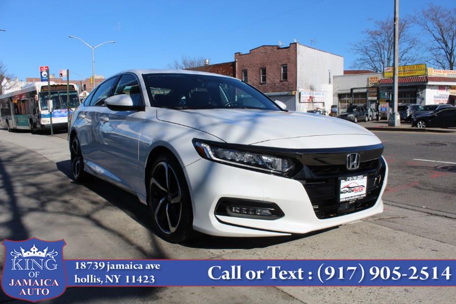 2020 Honda Accord Sedan Sport 1.5T CVT, available for sale in Hollis, New York | King of Jamaica Auto Inc. Hollis, New York 2020 Honda Accord Sedan Sport 1.5T CVT, available for sale in Hollis, New York | King of Jamaica Auto Inc. Hollis, New York