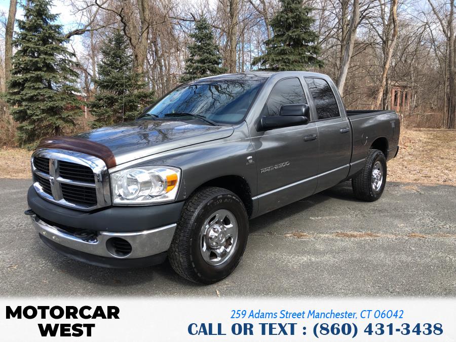 2006 Dodge Ram 2500 4dr Quad Cab 140.5 ST, available for sale in Manchester, Connecticut | Motorcar West. Manchester, Connecticut 2006 Dodge Ram 2500 4dr Quad Cab 140.5 ST, available for sale in Manchester, Connecticut | Motorcar West. Manchester, Connecticut