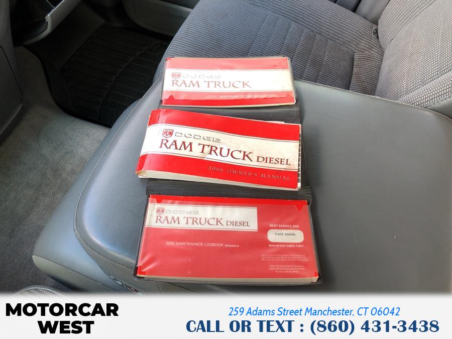 2006 Dodge Ram 2500 4dr Quad Cab 140.5 ST, available for sale in Manchester, Connecticut | Motorcar West. Manchester, Connecticut 2006 Dodge Ram 2500 4dr Quad Cab 140.5 ST, available for sale in Manchester, Connecticut | Motorcar West. Manchester, Connecticut