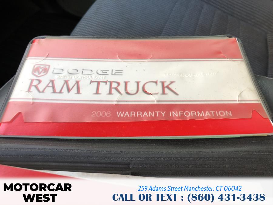 2006 Dodge Ram 2500 4dr Quad Cab 140.5 ST, available for sale in Manchester, Connecticut | Motorcar West. Manchester, Connecticut 2006 Dodge Ram 2500 4dr Quad Cab 140.5 ST, available for sale in Manchester, Connecticut | Motorcar West. Manchester, Connecticut