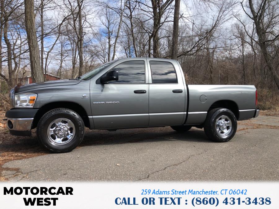 2006 Dodge Ram 2500 4dr Quad Cab 140.5 ST, available for sale in Manchester, Connecticut | Motorcar West. Manchester, Connecticut 2006 Dodge Ram 2500 4dr Quad Cab 140.5 ST, available for sale in Manchester, Connecticut | Motorcar West. Manchester, Connecticut