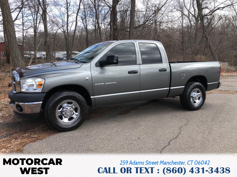 2006 Dodge Ram 2500 4dr Quad Cab 140.5 ST, available for sale in Manchester, Connecticut | Motorcar West. Manchester, Connecticut 2006 Dodge Ram 2500 4dr Quad Cab 140.5 ST, available for sale in Manchester, Connecticut | Motorcar West. Manchester, Connecticut