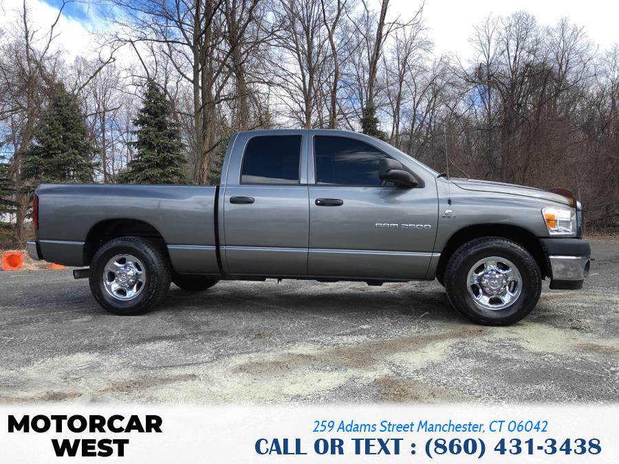 2006 Dodge Ram 2500 4dr Quad Cab 140.5 ST, available for sale in Manchester, Connecticut | Motorcar West. Manchester, Connecticut 2006 Dodge Ram 2500 4dr Quad Cab 140.5 ST, available for sale in Manchester, Connecticut | Motorcar West. Manchester, Connecticut