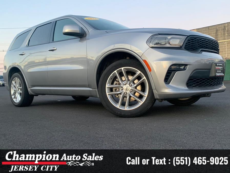 2021 Dodge Durango GT AWD, available for sale in Jersey City, New Jersey | Champion Auto Sales. Jersey City, New Jersey 2021 Dodge Durango GT AWD, available for sale in Jersey City, New Jersey | Champion Auto Sales. Jersey City, New Jersey