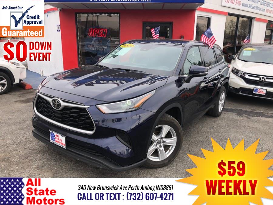 2022 Toyota Highlander L FWD (Natl), available for sale in Perth Amboy, New Jersey | All State Motor Inc. Perth Amboy, New Jersey 2022 Toyota Highlander L FWD (Natl), available for sale in Perth Amboy, New Jersey | All State Motor Inc. Perth Amboy, New Jersey