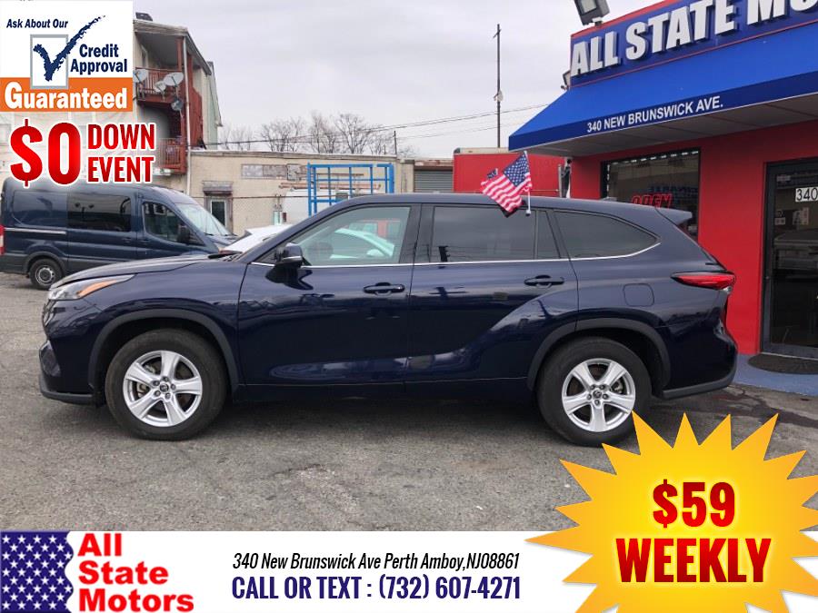 2022 Toyota Highlander L FWD (Natl), available for sale in Perth Amboy, New Jersey | All State Motor Inc. Perth Amboy, New Jersey 2022 Toyota Highlander L FWD (Natl), available for sale in Perth Amboy, New Jersey | All State Motor Inc. Perth Amboy, New Jersey
