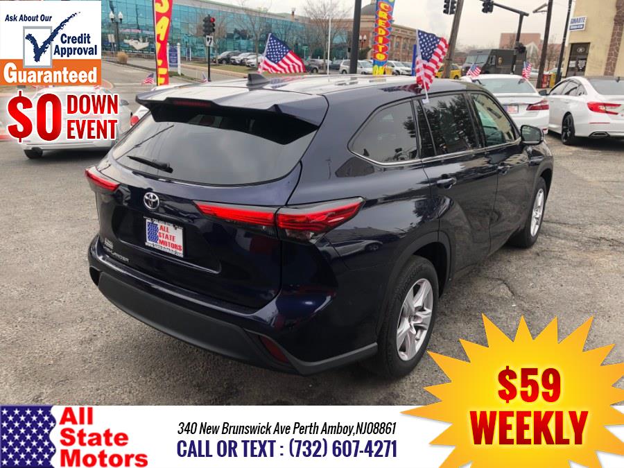 2022 Toyota Highlander L FWD (Natl), available for sale in Perth Amboy, New Jersey | All State Motor Inc. Perth Amboy, New Jersey 2022 Toyota Highlander L FWD (Natl), available for sale in Perth Amboy, New Jersey | All State Motor Inc. Perth Amboy, New Jersey
