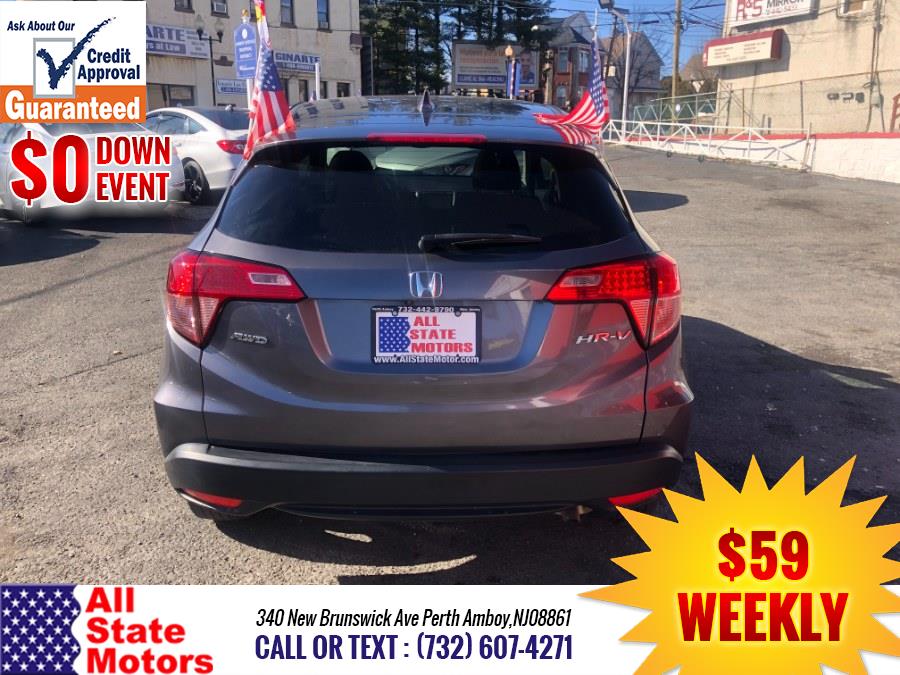 2018 Honda HR-V EX AWD CVT, available for sale in Perth Amboy, New Jersey | All State Motor Inc. Perth Amboy, New Jersey 2018 Honda HR-V EX AWD CVT, available for sale in Perth Amboy, New Jersey | All State Motor Inc. Perth Amboy, New Jersey