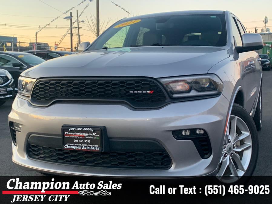 2021 Dodge Durango GT AWD, available for sale in Jersey City, New Jersey | Champion Auto Sales of JC. Jersey City, New Jersey