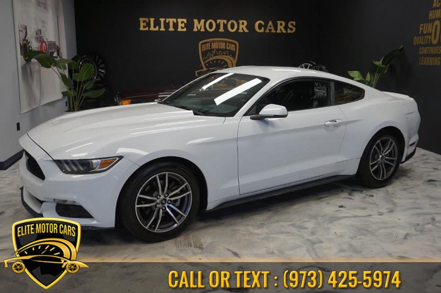 2015 Ford Mustang 2dr Fastback EcoBoost Premium, available for sale in Newark, New Jersey | Elite Motor Cars. Newark, New Jersey 2015 Ford Mustang 2dr Fastback EcoBoost Premium, available for sale in Newark, New Jersey | Elite Motor Cars. Newark, New Jersey