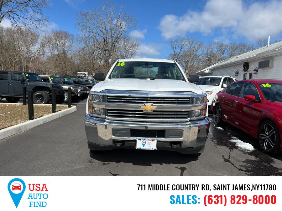 2016 Chevrolet Silverado 2500HD 4WD Crew Cab 153.7" Work Truck, available for sale in Saint James, New York | USA Auto Find. Saint James, New York 2016 Chevrolet Silverado 2500HD 4WD Crew Cab 153.7" Work Truck, available for sale in Saint James, New York | USA Auto Find. Saint James, New York