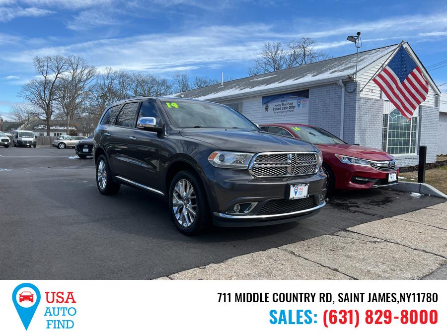 2014 Dodge Durango AWD 4dr Citadel, available for sale in Saint James, New York | USA Auto Find. Saint James, New York 2014 Dodge Durango AWD 4dr Citadel, available for sale in Saint James, New York | USA Auto Find. Saint James, New York