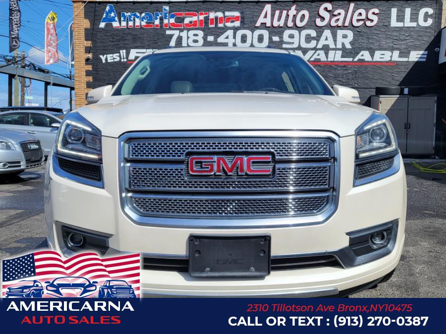 2014 GMC Acadia AWD 4dr Denali, available for sale in Bronx, New York | Americarna Auto Sales LLC. Bronx, New York 2014 GMC Acadia AWD 4dr Denali, available for sale in Bronx, New York | Americarna Auto Sales LLC. Bronx, New York