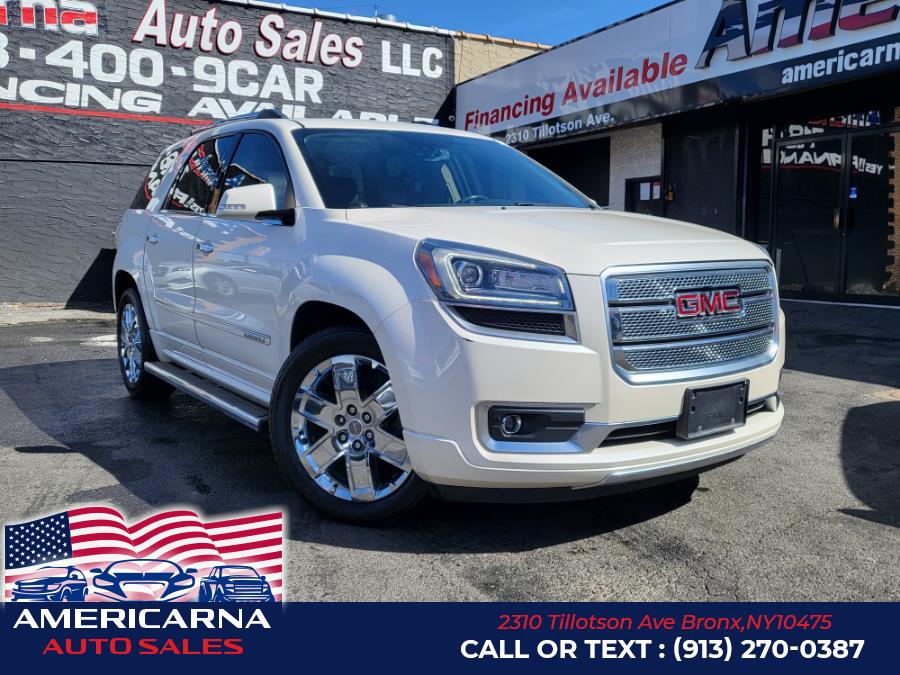 2014 GMC Acadia AWD 4dr Denali, available for sale in Bronx, New York | Americarna Auto Sales LLC. Bronx, New York 2014 GMC Acadia AWD 4dr Denali, available for sale in Bronx, New York | Americarna Auto Sales LLC. Bronx, New York