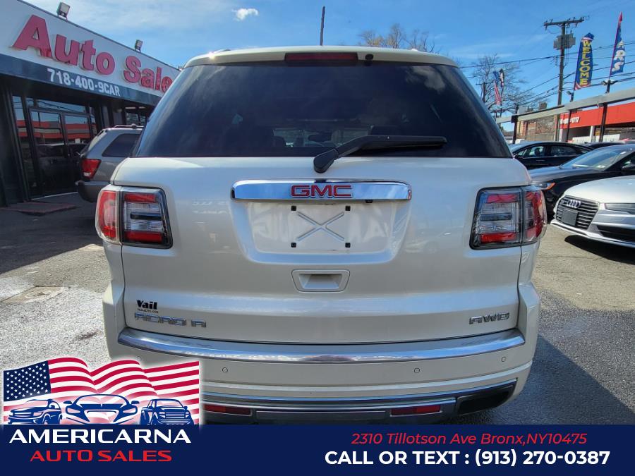 2014 GMC Acadia AWD 4dr Denali, available for sale in Bronx, New York | Americarna Auto Sales LLC. Bronx, New York 2014 GMC Acadia AWD 4dr Denali, available for sale in Bronx, New York | Americarna Auto Sales LLC. Bronx, New York