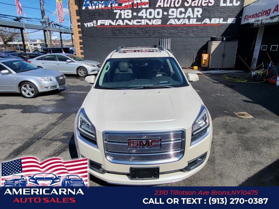 2014 GMC Acadia AWD 4dr Denali, available for sale in Bronx, New York | Americarna Auto Sales LLC. Bronx, New York 2014 GMC Acadia AWD 4dr Denali, available for sale in Bronx, New York | Americarna Auto Sales LLC. Bronx, New York