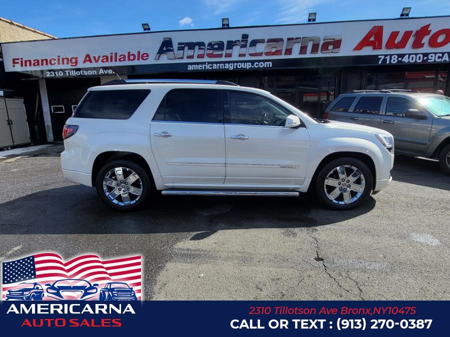 2014 GMC Acadia AWD 4dr Denali, available for sale in Bronx, New York | Americarna Auto Sales LLC. Bronx, New York 2014 GMC Acadia AWD 4dr Denali, available for sale in Bronx, New York | Americarna Auto Sales LLC. Bronx, New York