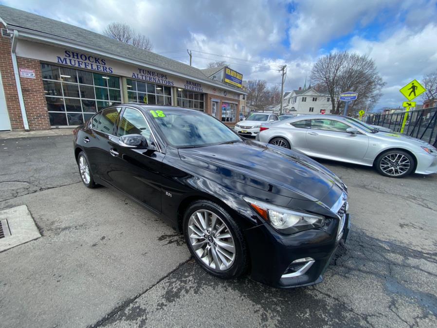 2018 INFINITI Q50 3.0t LUXE AWD, available for sale in Hartford, Connecticut | VEB Auto Sales. Hartford, Connecticut 2018 INFINITI Q50 3.0t LUXE AWD, available for sale in Hartford, Connecticut | VEB Auto Sales. Hartford, Connecticut