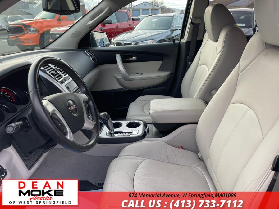2011 GMC Acadia FWD 4dr SLT1, available for sale in W Springfield, Massachusetts | Dean Moke America of West Springfield. W Springfield, Massachusetts 2011 GMC Acadia FWD 4dr SLT1, available for sale in W Springfield, Massachusetts | Dean Moke America of West Springfield. W Springfield, Massachusetts