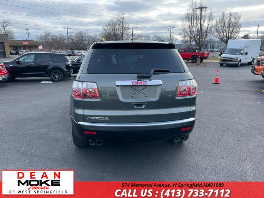 2011 GMC Acadia FWD 4dr SLT1, available for sale in W Springfield, Massachusetts | Dean Moke America of West Springfield. W Springfield, Massachusetts 2011 GMC Acadia FWD 4dr SLT1, available for sale in W Springfield, Massachusetts | Dean Moke America of West Springfield. W Springfield, Massachusetts