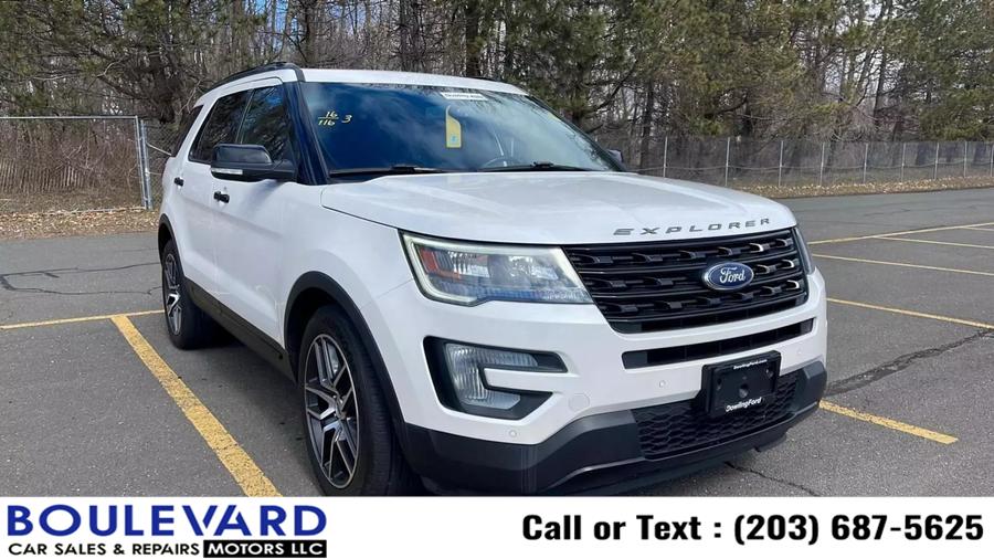 2016 Ford Explorer Sport SUV 4D, available for sale in New Haven, Connecticut | Boulevard Motors LLC. New Haven, Connecticut