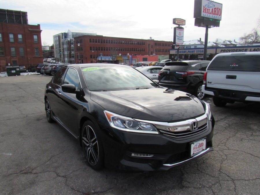 2016 Honda Accord Sport, available for sale in Worcester, Massachusetts | Hilario's Auto Sales Inc.. Worcester, Massachusetts 2016 Honda Accord Sport, available for sale in Worcester, Massachusetts | Hilario's Auto Sales Inc.. Worcester, Massachusetts