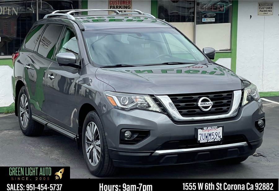 2017 Nissan Pathfinder FWD SV, available for sale in Corona, California | Green Light Auto. Corona, California 2017 Nissan Pathfinder FWD SV, available for sale in Corona, California | Green Light Auto. Corona, California