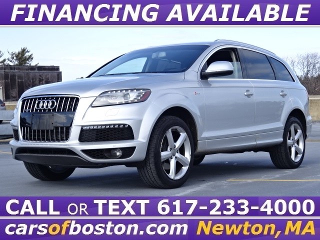 2011 Audi Q7 quattro 4dr 3.0T S line, available for sale in Newton, Massachusetts | Motorcars of Boston. Newton, Massachusetts 2011 Audi Q7 quattro 4dr 3.0T S line, available for sale in Newton, Massachusetts | Motorcars of Boston. Newton, Massachusetts
