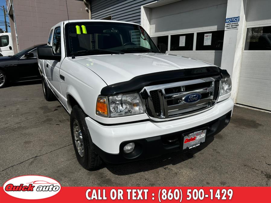 2011 Ford Ranger 4WD 4dr SuperCab 126" XLT, available for sale in Bristol, Connecticut | Quick Auto LLC. Bristol, Connecticut 2011 Ford Ranger 4WD 4dr SuperCab 126" XLT, available for sale in Bristol, Connecticut | Quick Auto LLC. Bristol, Connecticut